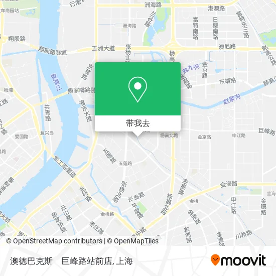 澳徳巴克斯　巨峰路站前店地图