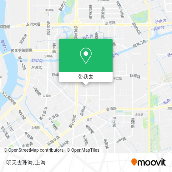 明天去珠海地图