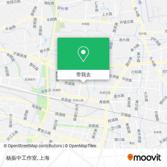 杨振中工作室地图