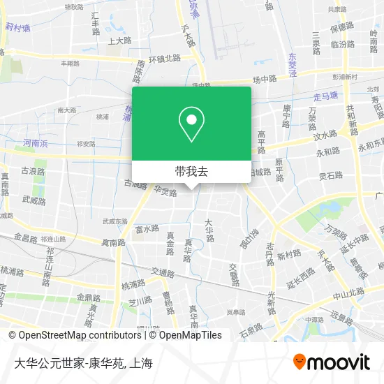大华公元世家-康华苑地图