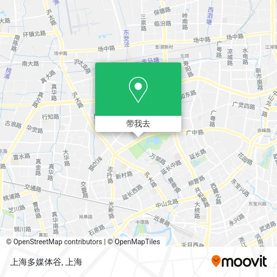 上海多媒体谷地图