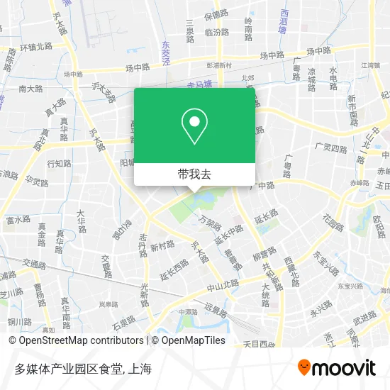 多媒体产业园区食堂地图