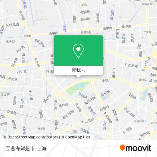 宝燕海鲜超市地图
