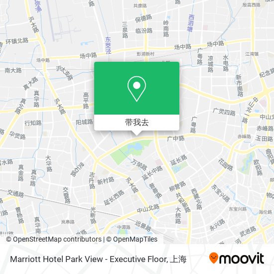 Marriott Hotel Park View - Executive Floor地图