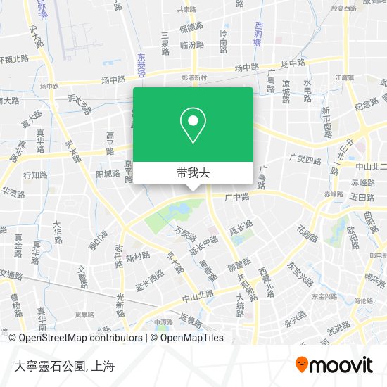 大寧靈石公園地图