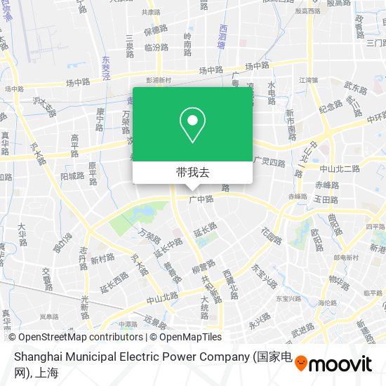 Shanghai Municipal Electric Power Company (国家电网)地图