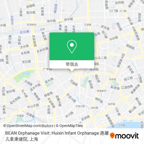 BEAN Orphanage Visit: Huixin Infant Orphanage 惠馨儿童康健院地图