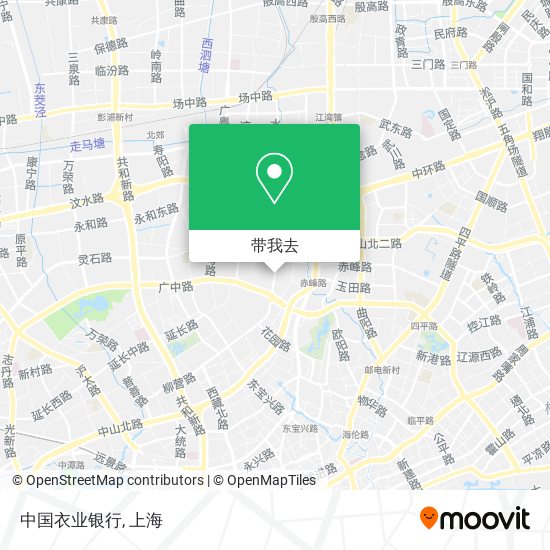 中国衣业银行地图