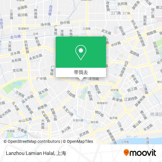Lanzhou Lamian Halal地图