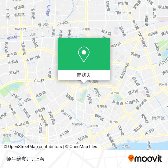 师生缘餐厅地图