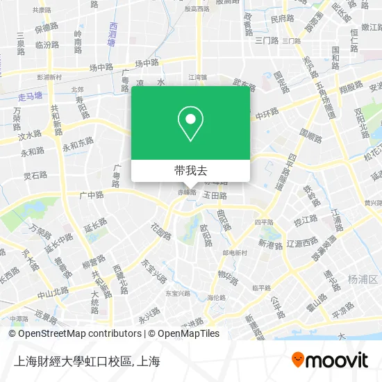 上海財經大學虹口校區地图