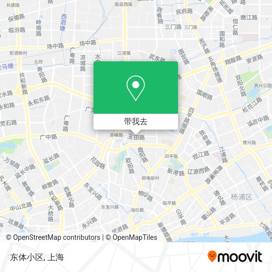 东体小区地图