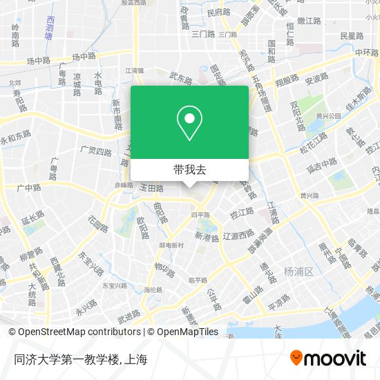 同济大学第一教学楼地图