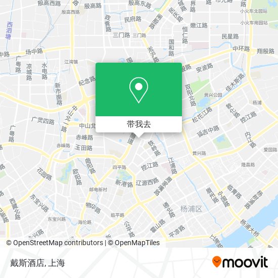 戴斯酒店地图