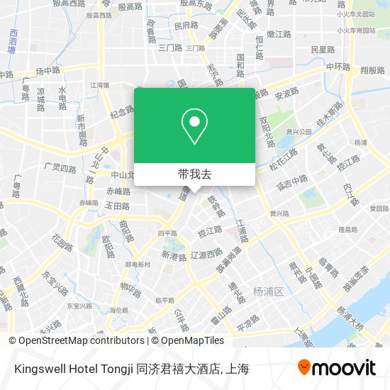 Kingswell Hotel Tongji 同济君禧大酒店地图