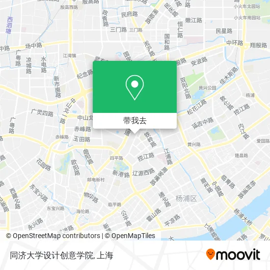 同济大学设计创意学院地图