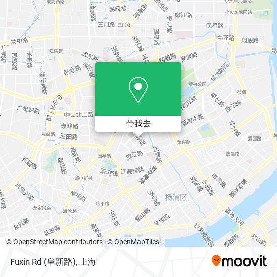 Fuxin Rd (阜新路)地图