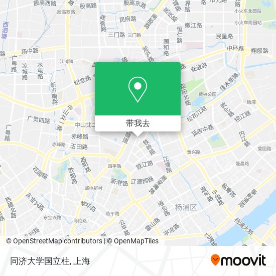 同济大学国立柱地图