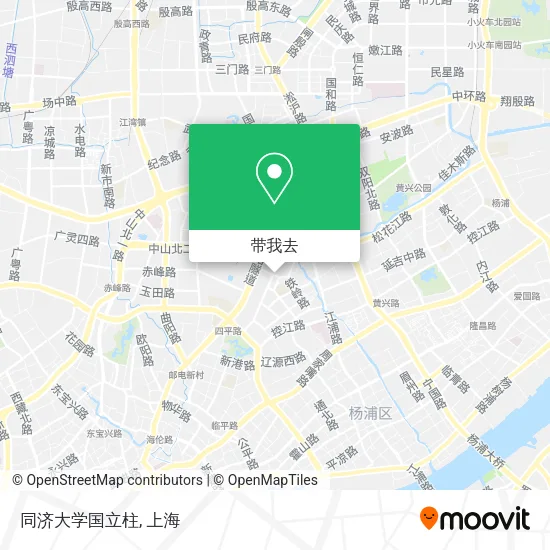 同济大学国立柱地图