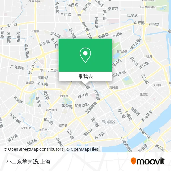 小山东羊肉汤地图