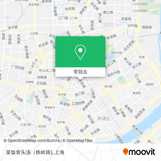 菜饭骨头汤（铁岭路)地图