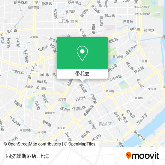 同济戴斯酒店地图