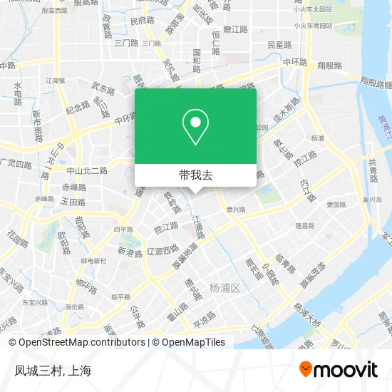 凤城三村地图