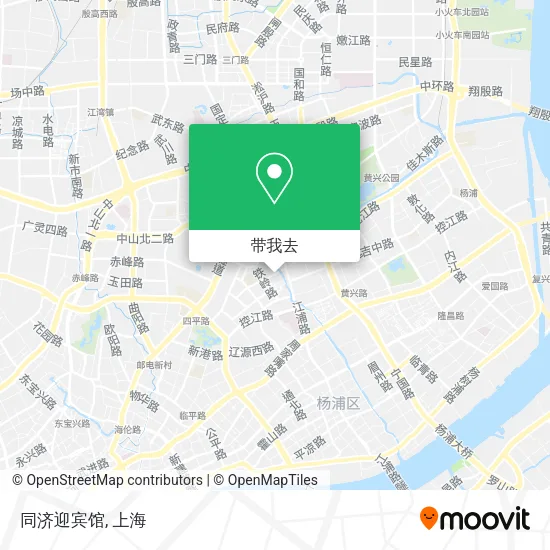 同济迎宾馆地图