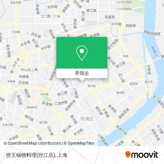 捞王锅物料理(控江店)地图