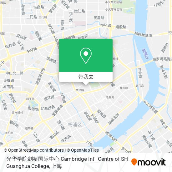 光华学院剑桥国际中心 Cambridge Int'l Centre of SH Guanghua College地图