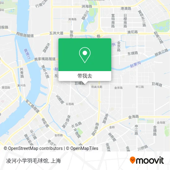 凌河小学羽毛球馆地图