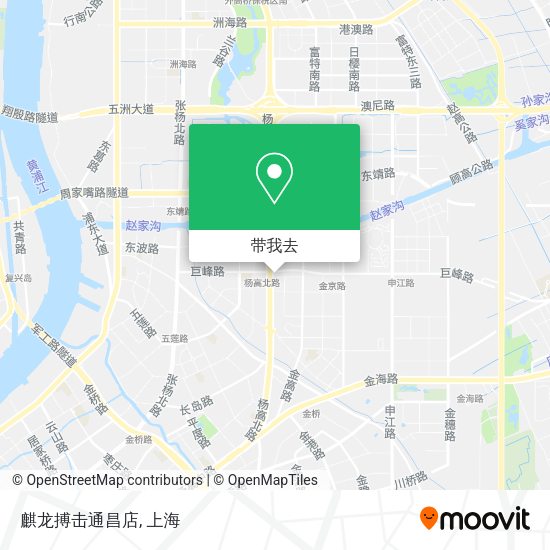 麒龙搏击通昌店地图