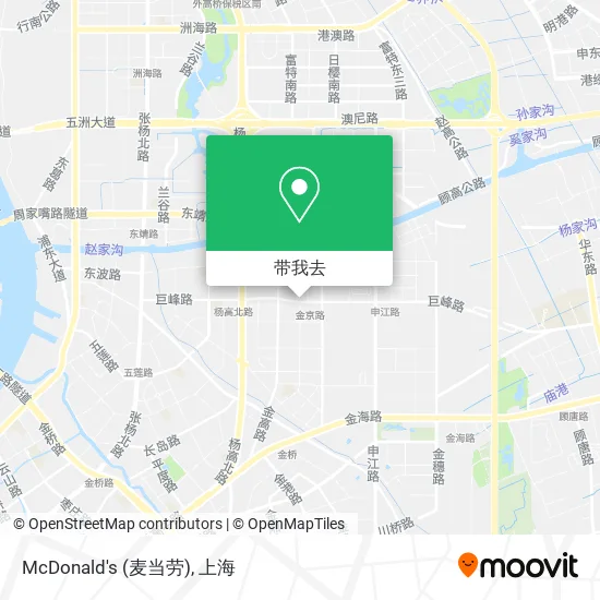 McDonald's (麦当劳)地图