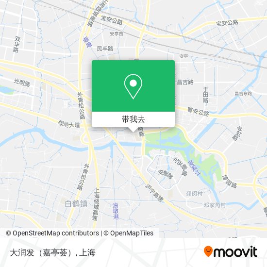 大润发（嘉亭荟）地图