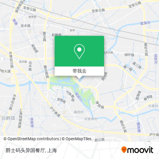 爵士码头异国餐厅地图