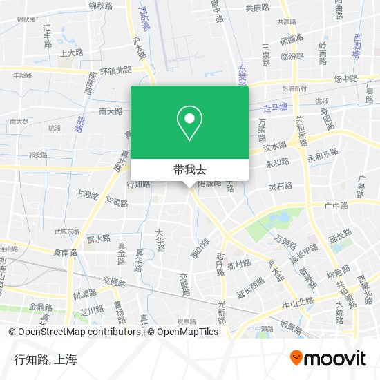 行知路地图