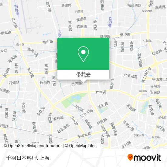 千羽日本料理地图