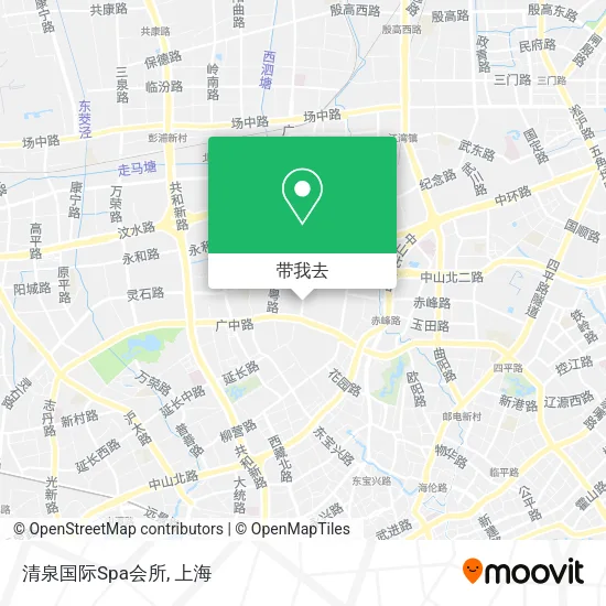 清泉国际Spa会所地图
