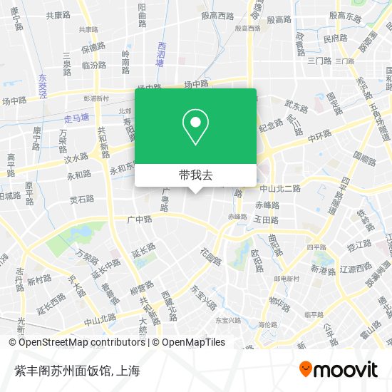 紫丰阁苏州面饭馆地图