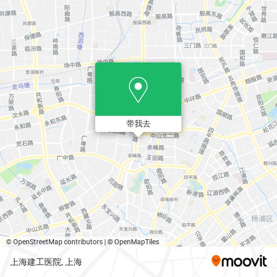上海建工医院地图