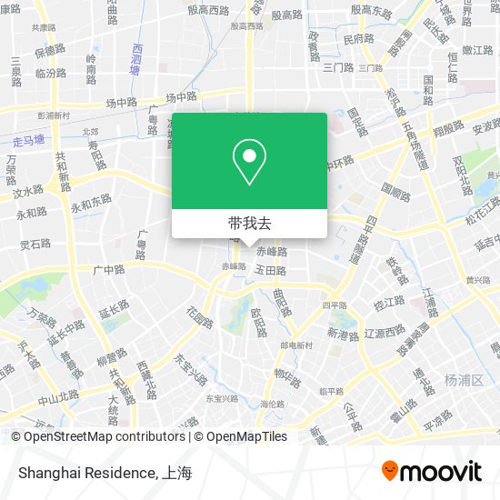 Shanghai Residence地图