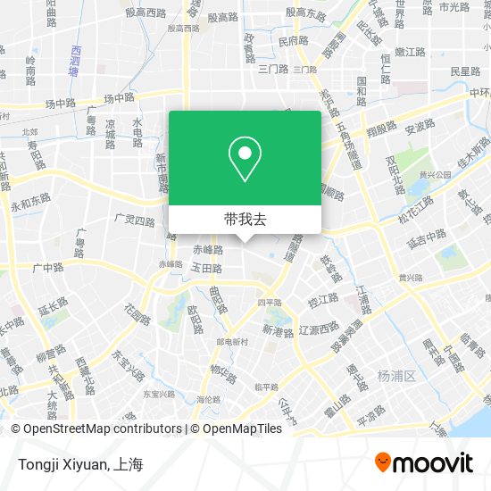 Tongji Xiyuan地图