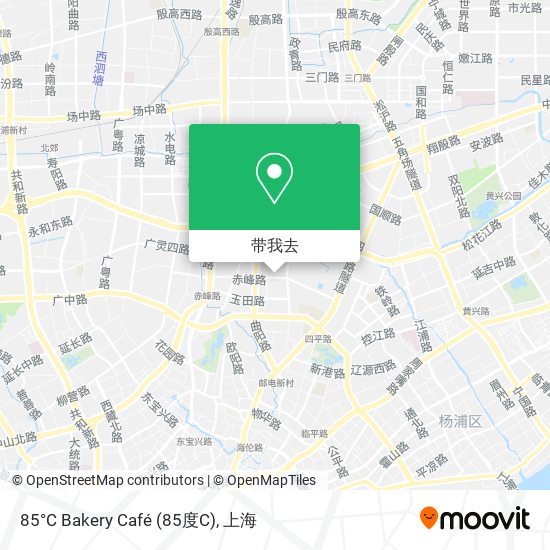 85°C Bakery Café (85度C)地图