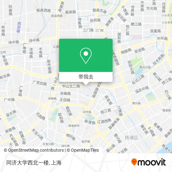 同济大学西北一楼地图