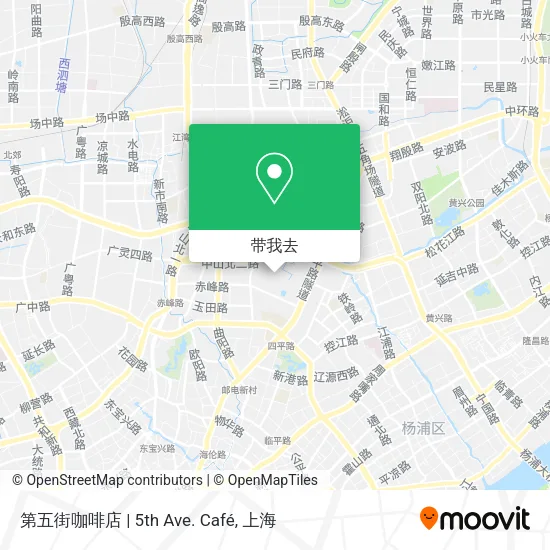 第五街咖啡店 | 5th Ave. Café地图