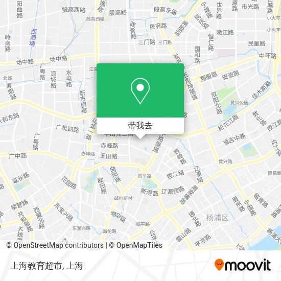 上海教育超市地图