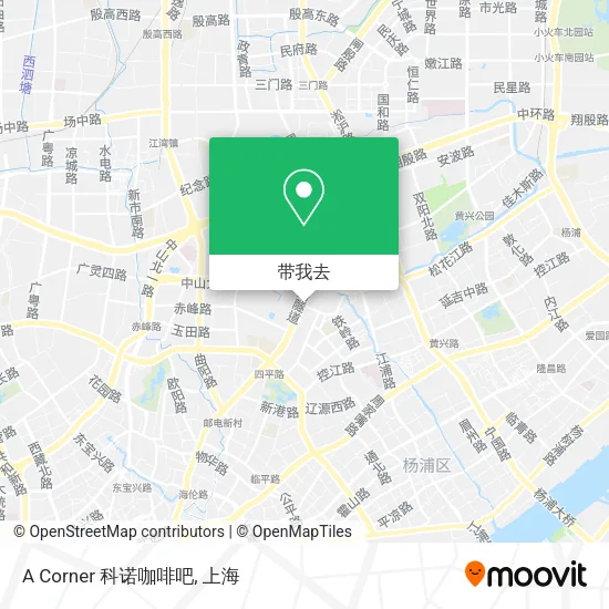 A Corner 科诺咖啡吧地图