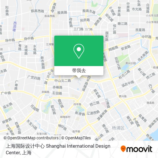 上海国际设计中心 Shanghai International Design Center地图