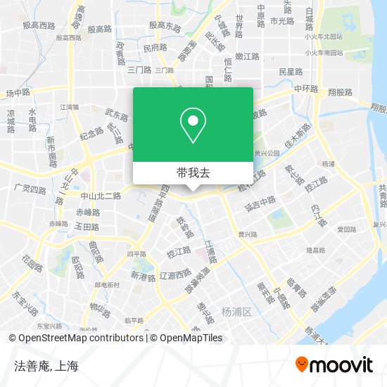 法善庵地图