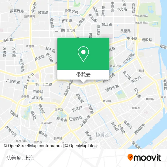 法善庵地图